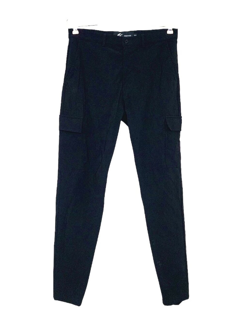 Mauvais Stretch Slim Cargo, Black - Sz 28"